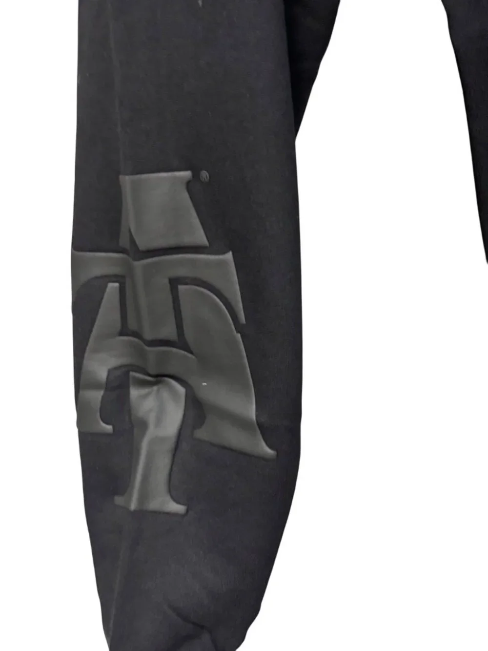 Mitchell & Ness Men’s. NCAA PUFF PRINT FLEECE PANTS North Carolina A&T, Black, S